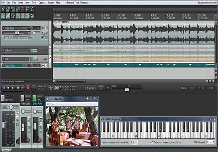 Create a soundtrack in Reaper